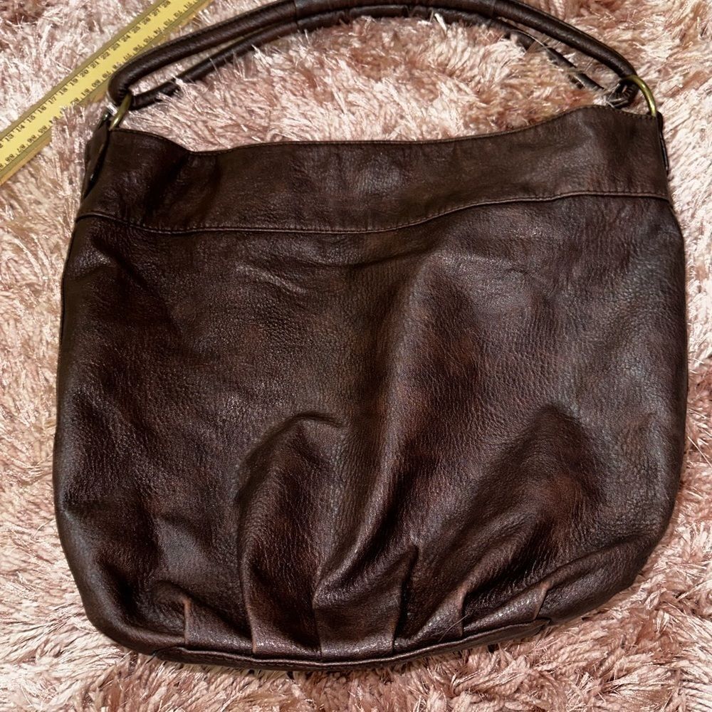 Roxy Hobo brown faux leather